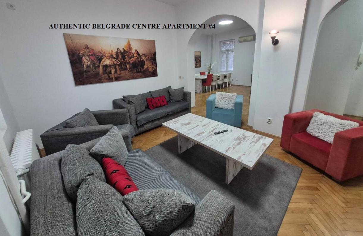 Authentic Belgrade Centre Apartments For Large Groups, Republic Square - Up To 47 People In 5 Apartments Ngoại thất bức ảnh
